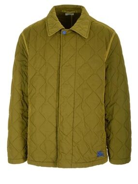 Burberry Olive Quilted Lightweight Jacket